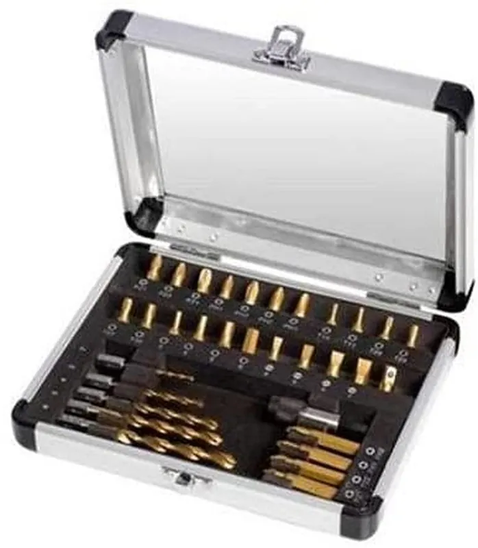 Sonderaktion Titan Schrauberbit- und Bohrersatz 30-teilig im Alucase