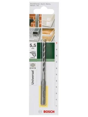 Bosch Uneo Mehrzweck-Bohrer SDS-Quick 5,5x55x100mm Knallerangebot
