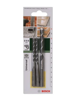 Bosch Uneo Mehrzweck-Bohrer SDS-Quick SET 5,6,8mm Direktkauf