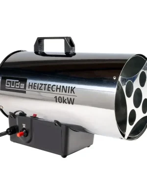 Güde Gasheizgebläse GGH 10 INOX incl. Schlauch und Regler Markenprodukt