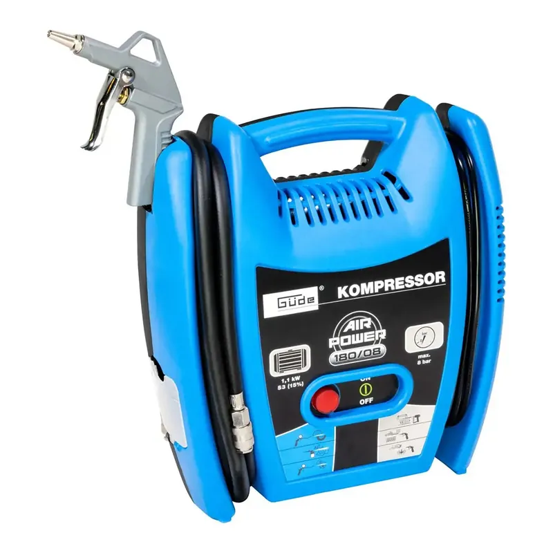 Günstig Güde Kompressor Airpower 180/08, mobiler Kompressor, Multikompressor