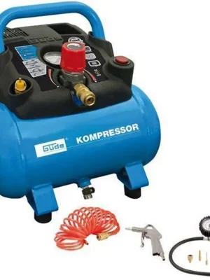 Güde ölfreier Kompressor Airpower 190/08/6 mit Tragegriff - inkl. Zubehör Knallerangebot