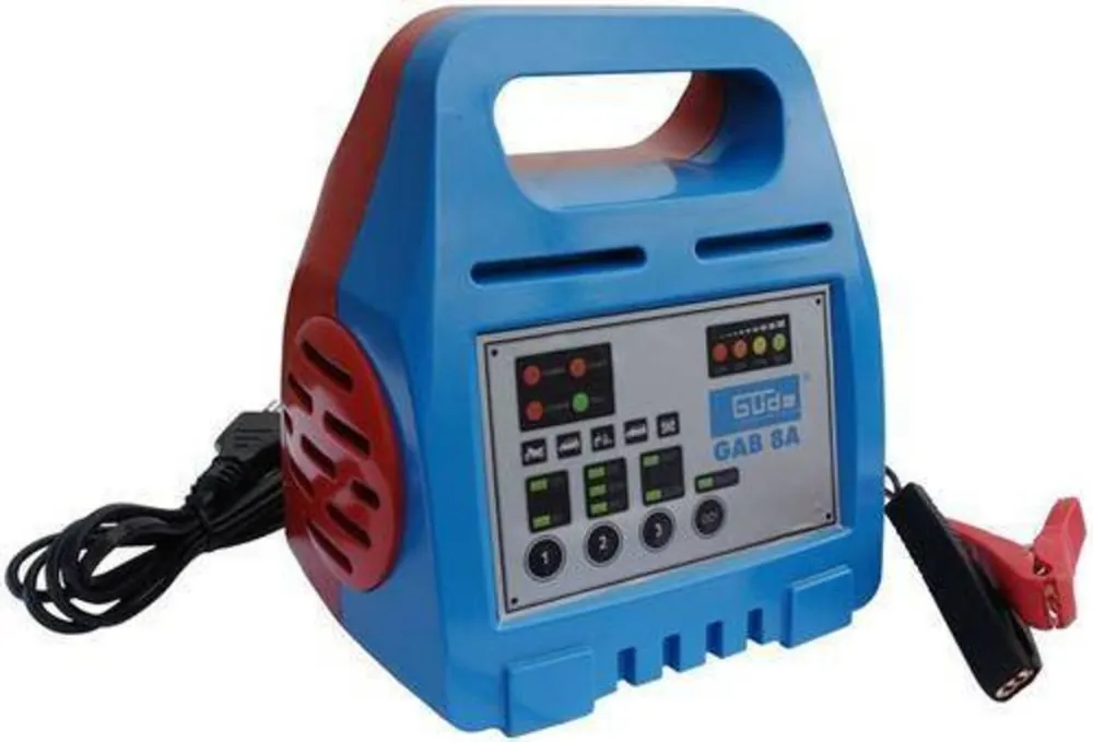 Schnäppchen Güde Automatik Batterielader GAB 8A - 6 & 12V Ladespannung - 1-8 A Ladestrom