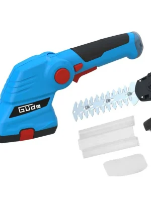 Güde Akku Heckenschere Rasenschere Grasschere Gartenpflegeset Li-Ion GPP 7.2 V Neu