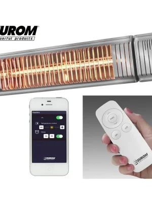 Eurom Terrassenheiztrahler Golden Amber Smart 2000 W App steuerbar Beliebt
