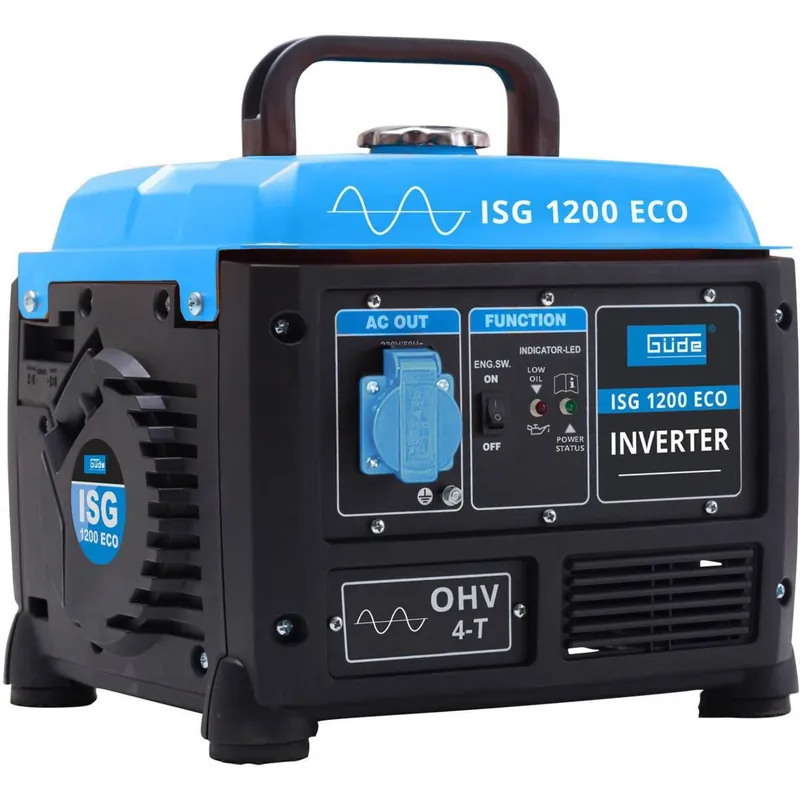 Güde Inverter Stromerzeuger ISG 1200 Eco, Nennleistung 1,2 kW, 4 A, Generator Neue Kollektion