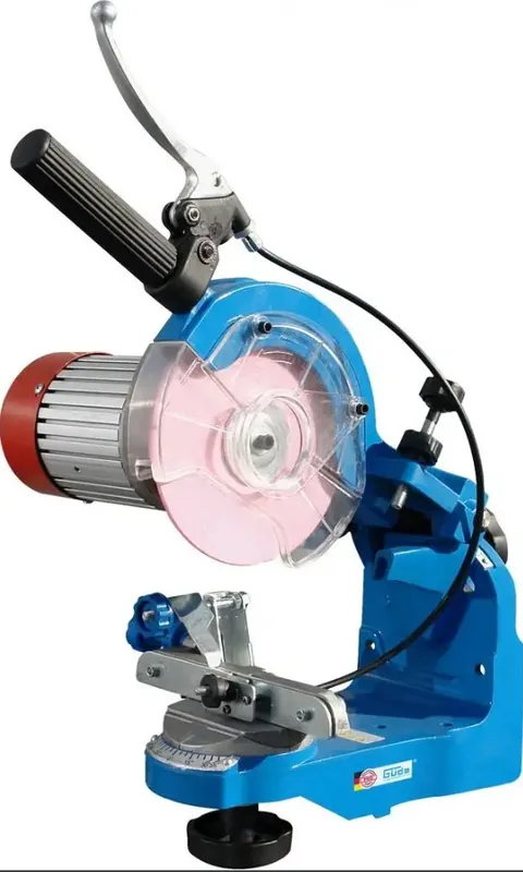 Güde Sägekettenschärfgerät » P 2501 S « inklusive 3 Schleifscheiben und LED Sonderangebot