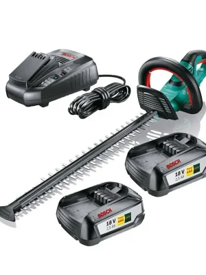Bosch AHS 55-20 Li 18 V Akkuheckenschere, 2 x 18V Akku 2,5Ah, 55 cm Billig