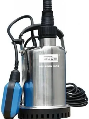 Güde Flachsaugerpumpe » GFS 4000 INOX « inkl. Thermoschutz Rabatt