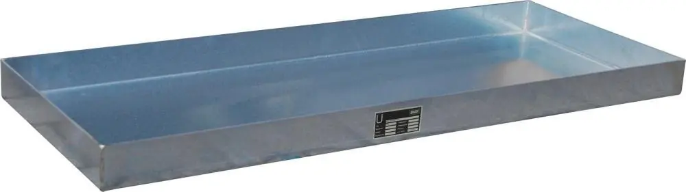 Kleingebindewanne KGW 1, verzinkt | 940x370x60 mm | 12 l | 12/11 l | 1782269 Direkt Vom Hersteller