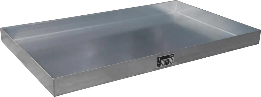 Kleingebindewanne KGW 3, verzinkt | 1000x600x70 mm | 28 l | 28/27 l | 1784318 Highlight
