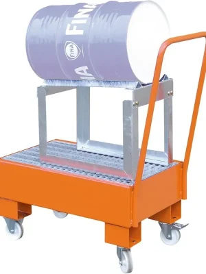 Auffangwanne fahrbar FA 940x500x1075 mm | RAL 2000 orange | 1 | 1778644 Nur Heute