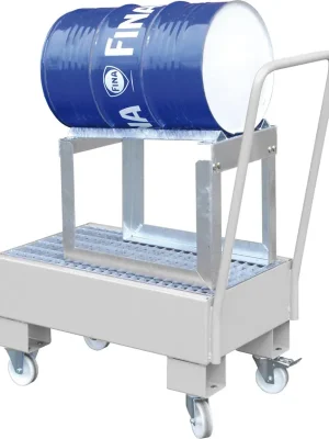Neu Auffangwanne fahrbar FA 940x500x1075 mm | verzinkt | 1 | 1780553