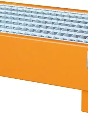 Nur Für Kurze Zeit Auffangwanne mit GR 800x500x290 lack | mit Gitterrost | 800x500x290 mm | RAL 2000 orange | 61 l | 2 | 1782627
