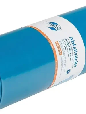 Garantierte Lieferung Müllsack 120 l blau LDPE Superstark | der Superstarke | 100 µm | 1773839