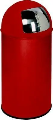 Abfallsammler 50 l rot 740x380 mm VAR | RAL 3000 rot | 1775552 Geprüft