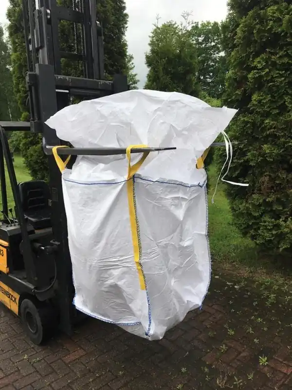 Neu Im Sortiment BigBag 1000kg 900x900x1100mm, 4 Schl. | 4 Hebeschlaufen, mit Schürze | 1000 kg | 900x900x1100 mm | 1771140