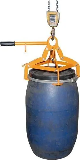 Fassgreifer 4P/D120 l | 370–420 mm | 685x495x385 mm | lackiert RAL 2000 | 1779627 Nur Heute