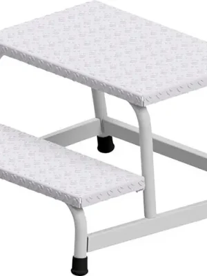 Maschinentritt 2 Stufen Standhöhe 0,40 m | 2 | 680 mm | 0,63 m | 2,40 m | 0,40 m | 1781245 Begrenztes Angebot
