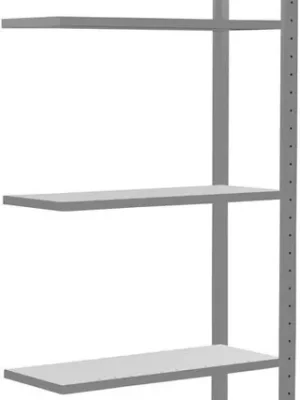 Direkt Vom Hersteller Steckregal m.LängenriegelB1000xT500xH2000 mm Anbaufeld 5 Böden vzk Fachlast 150kg | Anbauregal | 5 | 2000x1000x500 mm | 1,3 t | 1774978