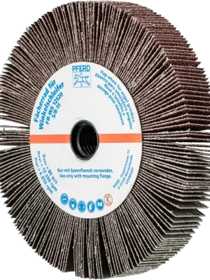 Zertifiziert PFERD Lamellenschleifrad für Winkelschleifer FR WS Ø 125x20mm 5/8-11 A60 universelle Anwendung | 60 | Korund A | 125 mm | 5/8-11 | 1069822