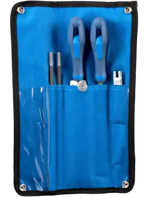 Abverkauf PFERD Kettensägenschärf-Set 5,5mm 5/32" für Kettenteilung 3/8", 404" in Rolltasche | .404 | 5,5 mm | 1062440