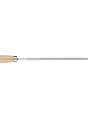 Zertifiziert PFERD Schlüsselfeile mit Heft Vierkant 100mm Hieb 2 für filigrane Feilarbeiten | Holzheft | 1062646