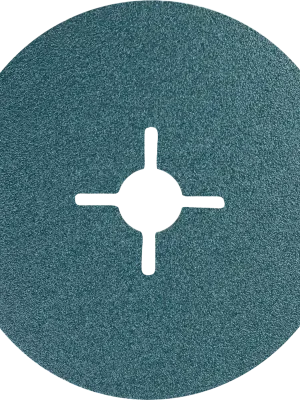 Zertifiziert PFERD Zirkon Fiberscheibe Ø 100mm Z100 auf Stahl | 100 | Zirkonkorund Z | 100 mm | 1070960