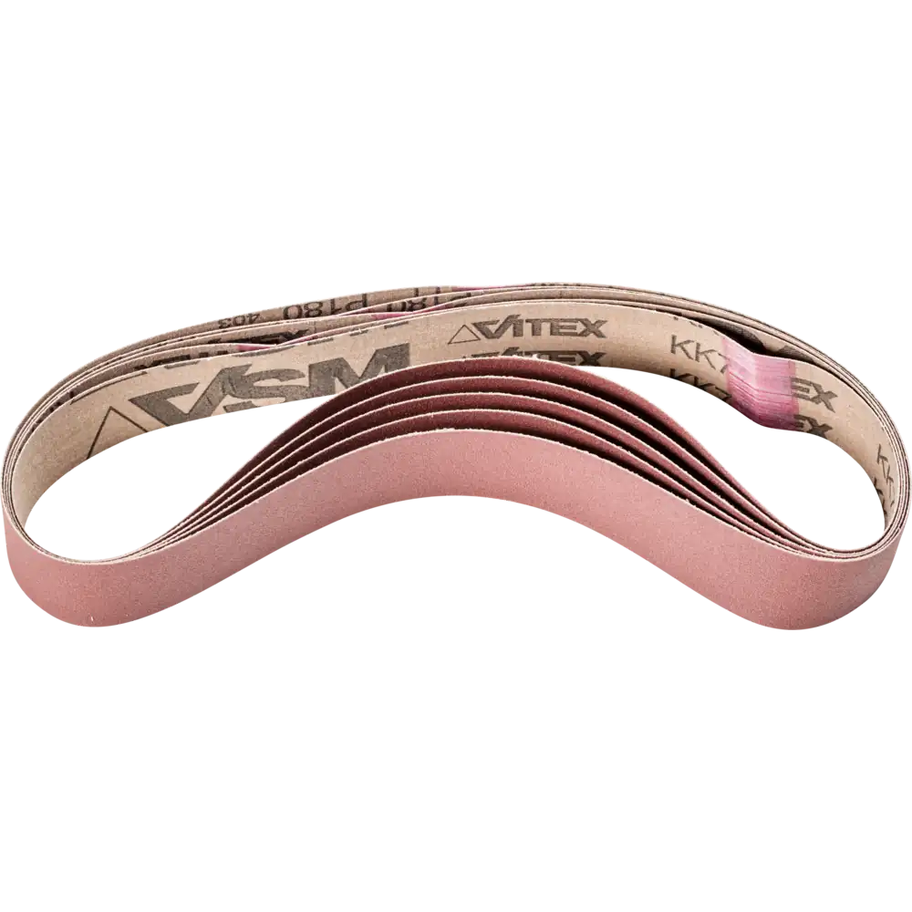 Zertifiziert PFERD Korund Schleifband BA 30x610mm A180 mit Rohrbandschleifer | 180 | Korund A | 610 mm | 30 mm | 1069284