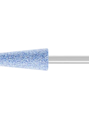 Zertifiziert PFERD TOUGH Schleifstift Kegel Ø 16x45mm Schaft-Ø 6mm CO46 für schwer zerspanbare Werkstoffe | 46 | 16 mm | 45 mm | 1065483