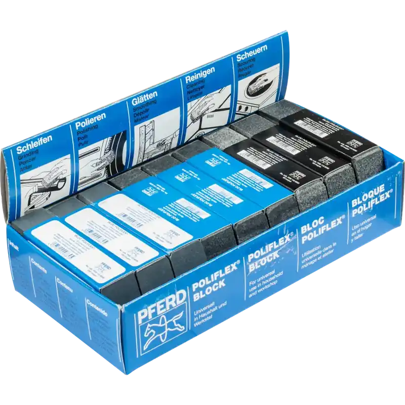 PFERD Poliflex Schleifblock Set Bindung PUR SIC | 1066034 Bestpreis