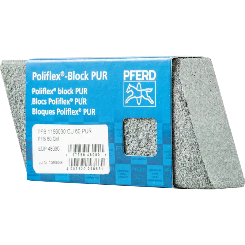 Rabatt PFERD Poliflex Schleifblock 30x60x115mm Bindung PUR SIC60 | 60 | 1066030