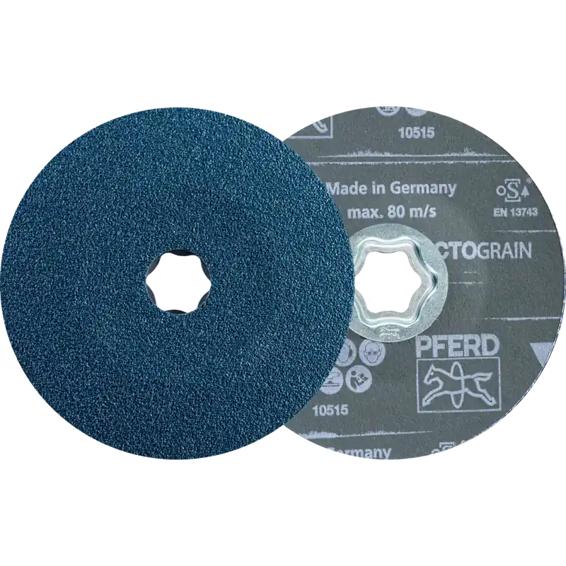 Aktuell PFERD COMBICLICK Fiberscheibe Ø 125mm VICTOGRAIN 80 Höchstleistung auf Stahl | 80 | VICTOGRAIN | 125 mm | 25 Stück | 1070229