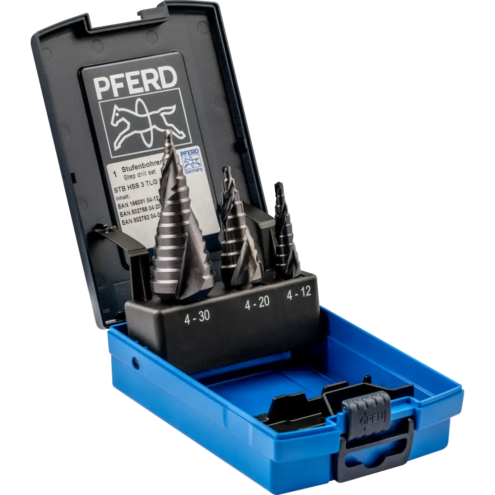 Top-Preis PFERD Stufenbohrer-Set HSS HC-FEP 3-tlg. | 1064561
