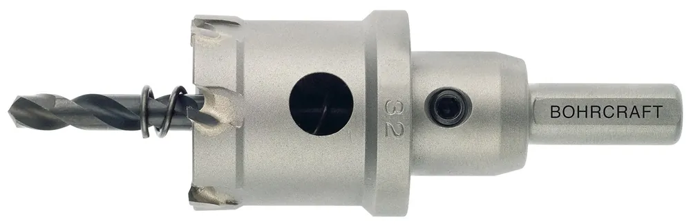 Abverkauf Bohrcraft HM-Lochsäge, Flachschnitt 50,0 x 8 mm Schnitttiefe in Bohrcraft SB-Verp. | 50 mm | 1080476