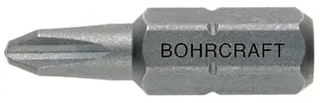 Wochenendangebot Bohrcraft Schrauber-Bits 1/4" für Phillips-Schrauben PH 2 x 25 mm reduziert lose / Werksverpackung | 1078758