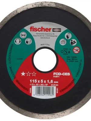 Meistverkauft Fischer Diamanttrennscheibe CES 1,6/115 | 115 mm | 13.300 r/min | 1148880