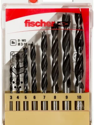 Abverkauf Fischer Holzbohrer D-WS Set 3-10mm P (8) | 3-10mm | 1147470