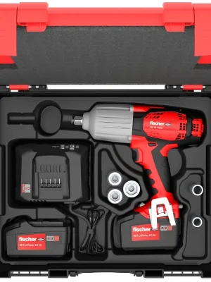 Fischer Akku Schlagschr. FSS 18V 600 Set3 inkl. 2 Akkus | FSS 18V 600 Set3 | 1147971 Bestpreis