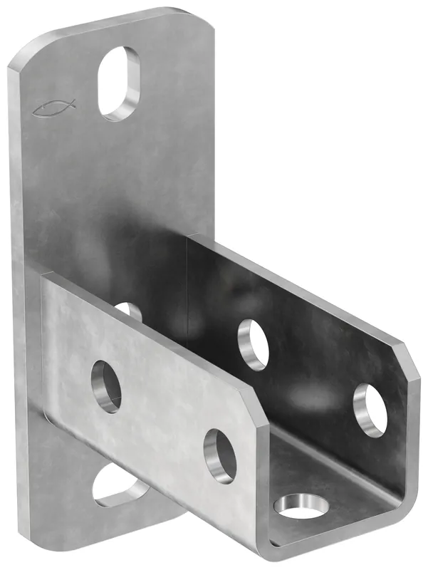 Angebot Fischer Sattelflansch SF L 41 fvz | Feuerverzinkter Stahl | 21, 41, 21D, 62 | 1146004