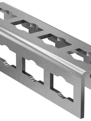 Zertifiziert Fischer Schienenverbinder PFUF OC 41 A4 | A4 | 194 mm | unbehandelt | 1149439