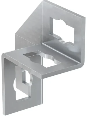 Ausverkauf Fischer Universalwinkel PUWS 2x2 | Galvanisch verzinkter Stahl | 3,5 kN | 1146356