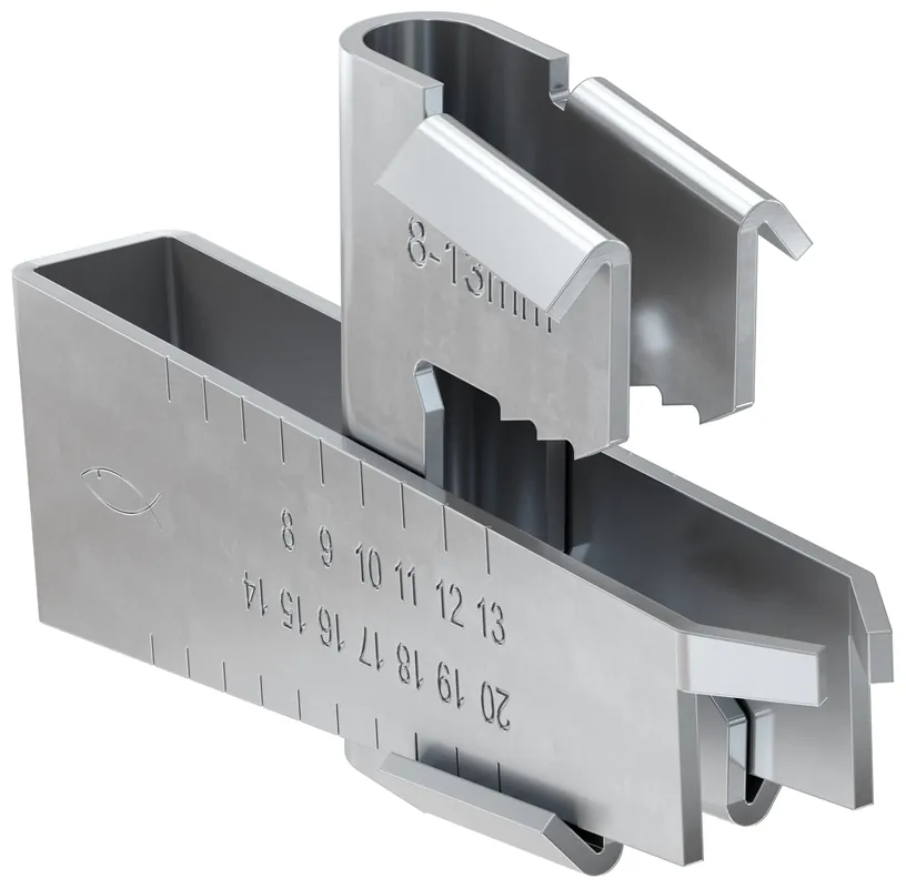 Jetzt Bestellen Fischer Trägerklammer TKL S Ø17 | Galvanisch verzinkter Stahl | 17 mm | 1146168