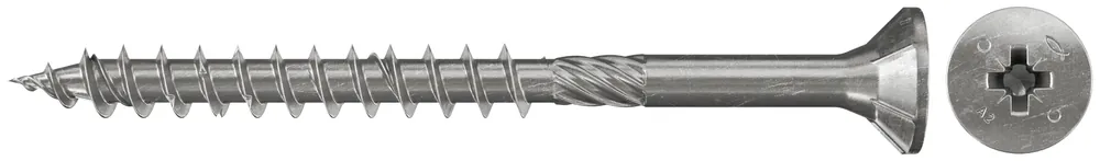 Günstig Fischer PowerFast 5,0x80 SK PZ TG A2 | 80 mm | 5 mm | rostfreier Stahl | 100 C62 | 1147312