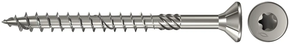 Abverkauf Fischer PowerFast 5,0x50 SK TX TG A4 | A4 | 50 mm | 5 mm | 200 C62 | 1144091
