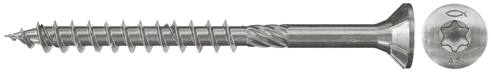 Bestseller Fischer PowerFast 6,0x80 SK TX TG A2 100 | A2 | 80 mm | 6 mm | 100 C62 | 1147323