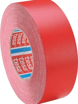 tesa® Gewebe-Klebeband 4651 kunststoffbeschichtet 19mmx50m rot | rot | 19 mm | 50 m | 1412939 Must-Have