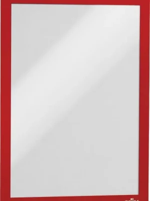 DURABLE Informationsrahmen A4 2 Stück, rot | rot | 1413193 Must-Have