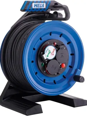 Hedi Kabeltrommel Kunststoff H07RN-F 3G1,5 40m BGI608 Generation 7 Companion | H07RN-F 3G1,5 | 40 m | schwarz | 1415254 Kracherpreis
