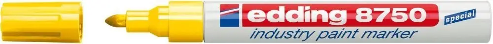 edding Industrie-Lackmarker 8750gelb | gelb | 1413709 Sonderangebot